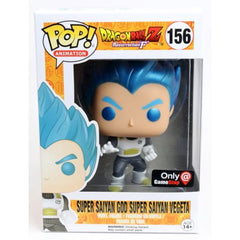 Funko Pop! Animation - Dragon Ball Z - Metallic SSGSS Vegeta **GAMESTOP EXCL** #156