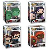 Funko Pop! DC: Titans - Beast Boy / Raven / Nightwing / Starfire