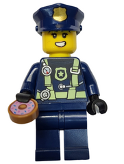 Police Officer Female w/Donut BAM 2023