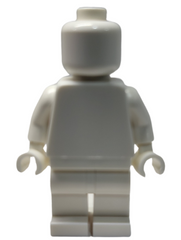 White (Monochrome) Minifig