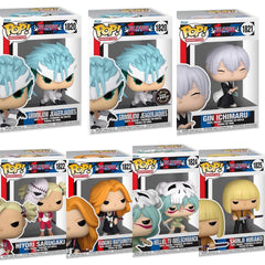 Funko Pop! Anime: Bleach - Grimmjow / Gin / Hiyori / Rangiku / Nelliel / Shinji
