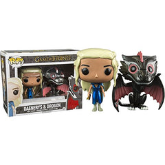 Funko Pop! Game of Thrones: Daenerys and Drogon (Metallic Edition) 2-Pack