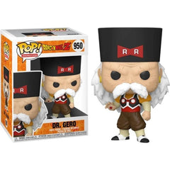 Funko POP! Animation: DBZ S9- Dr. Gero Dragon Ball Z Vinyl - Collectable Vinyl Figure For Display - Gift Idea - Official Merchandise - Toys For Kids & Adults - Anime Fans - Model Figure For Collectors