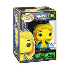 Funko Pop! Disney: Alice in Wonderland - Alice Curtsying (Blacklight Funko Exclusive) #1058