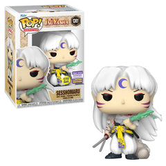 Funko Pop! Animation: Inuyasha - Sesshomaru (Glow-in-The-Dark 2023 Summer Convention Limited Edition) #1301
