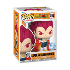 Funko Pop! Animation: Dragon Ball Super Broly - Super Saiyan God Vegeta (Special Edition) #1868