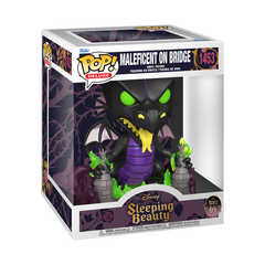 Funko Pop! Disney Sleeping Beauty MALEFICENT ON BRIDGE #1453 - AURORA WITH OWL #1454 - MALEFICENT WITH CANDLE #1455 - MERRYWEATHER #1456 - PRINCE PHILIP #1457- OWL AS PRINCE #1458