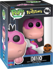 Funko Pop! Digital: The Flintstones - Dino with Bone (LE 1800 PCS) #166