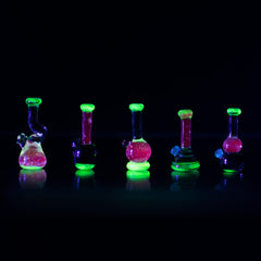 Playas Ball Smoke Pack Trippy UV Neon Bongs #4