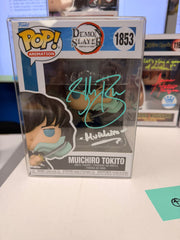 Funko Pop! Anime: Demon Slayer - Muichiro Tokito #1853 / #1193 SIGNED BY GRIFFIN BURNS