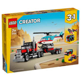 LEGO 31146 Flatbed Truck with Helicopter