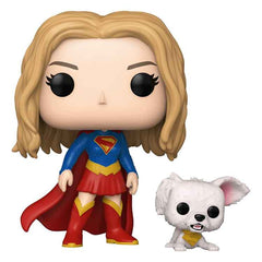 Funko Supergirl (2026) POP! Heroes Vinyl Figure Supergirl with Puppy Krypto