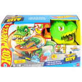 Hot Wheels City T-Rex Fire Station