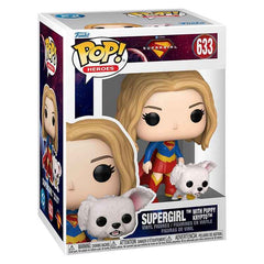 Funko Supergirl (2026) POP! Heroes Vinyl Figure Supergirl with Puppy Krypto