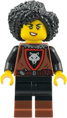 Wolfpack - Female, Black Legs with Reddish Brown Boots, Black Hair bdp283