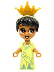Tiana - Micro Doll, Pearl Gold Tiara dp124