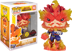 Funko Pop! Animation: My Hero Academia - Endeavor Glow in the Dark *Amazon Exclusive #785