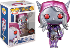 Funko Pop Games METALLIC SYLVANAS WORLD of WARCRAFT #30 SPECIAL EDITION
