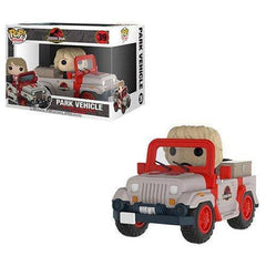 Funko Pop! 39 - Movies - Jurassic Park - Jeep with Ellie Sattler Vinyl Figure