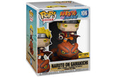FUNKO POP! ANIMATION: NARUTO ON GAMAKICHI - 6" **HOT TOPIC EXCLUSIVE** #106