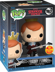 Funko Pop! Digital: Stranger Things - Freddy Funko as Eddie Munson (Royalty LE 3600 PCS) #193