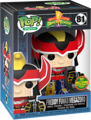 Funko Pop! Digital: Mighty Morphin Power Rangers - Freddy Funko Megazord (Royalty LE 2400 PCS) #81