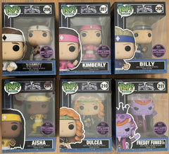 Funko Pop! Digital: Mighty Morphin Power Rangers The Movie - Complete Set of 6 (Tommy, Kimberly, Billy, Aisha, Dulcea & Freddy Funko as Ivan Ooze)