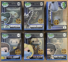 Funko Pop! Digital: Harry Potter - Harry, Cedric, Fleur, Krum, Horntail & Merperson (Set of 6)