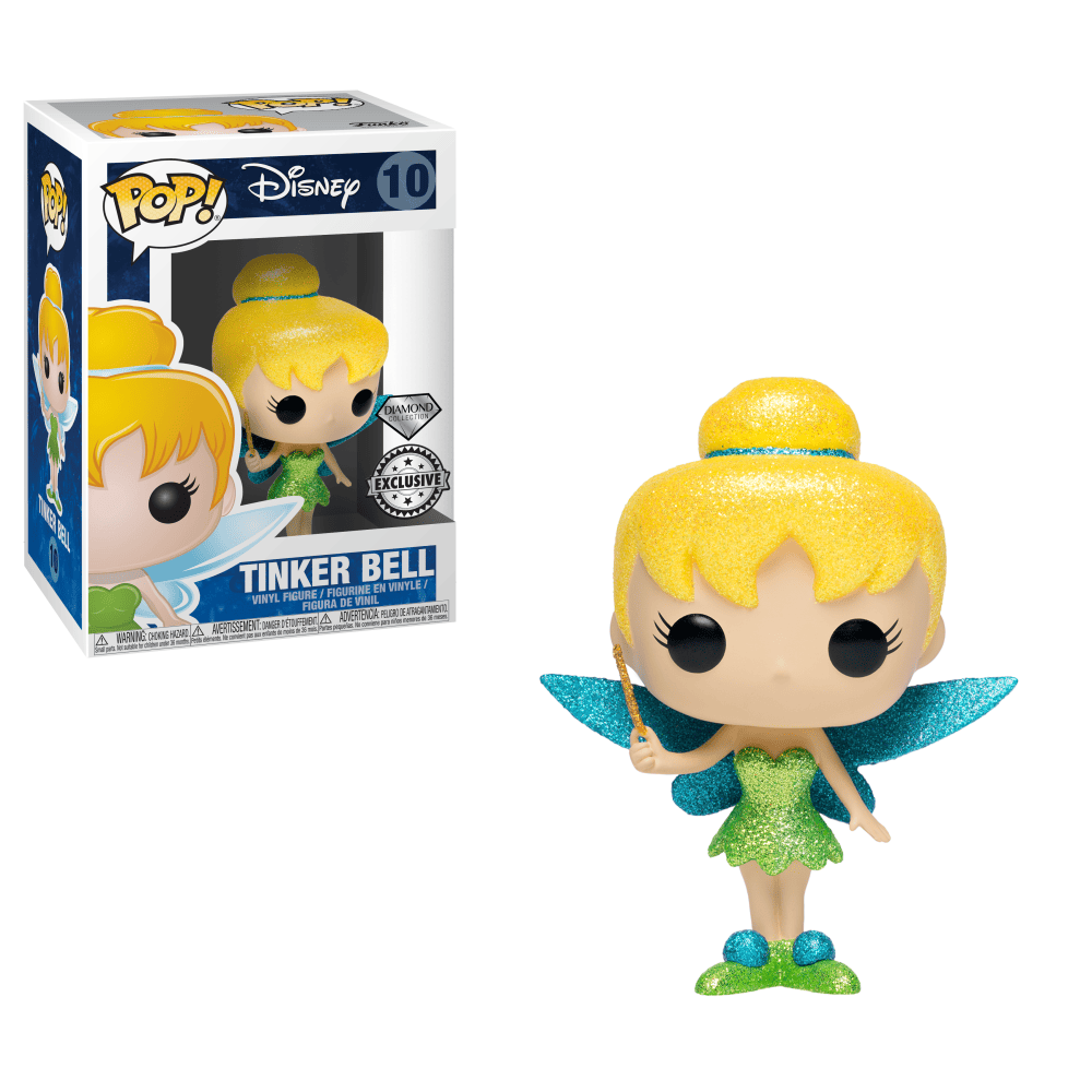 Funko Pop! Disney: Peter Pan - Tinker Bell (Diamond Glitter Special Edition) #10 [Minor box damage]