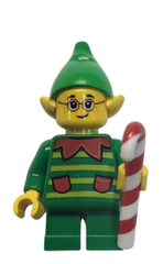 Santa's Elf w/candy cane BAM 2025