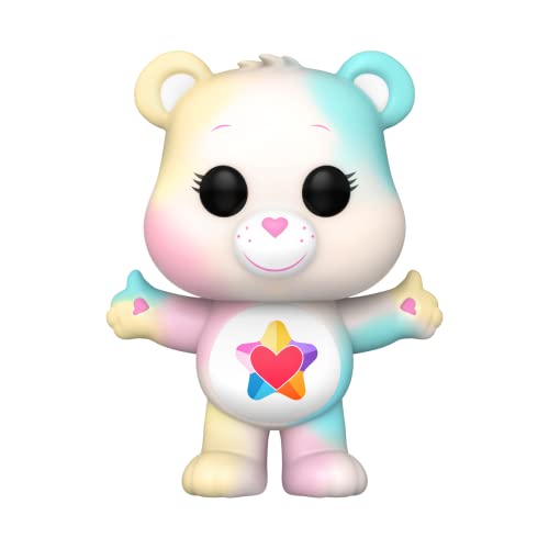 Funko POP! Animation: CB40- True Heart Bear With - Translucent - 1/6 Odds For Rare Chase Variant - Care Bears - Collectable Vinyl Figure - Gift Idea - Official Merchandise - Toys For Kids & Adults
