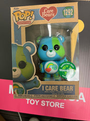 FUNKO POP! ANIMATION: 2023 EARTH DAY Funko Pop! CARE BEARS - I CARE BEAR #1292 [WALMART EXCLUSIVE]