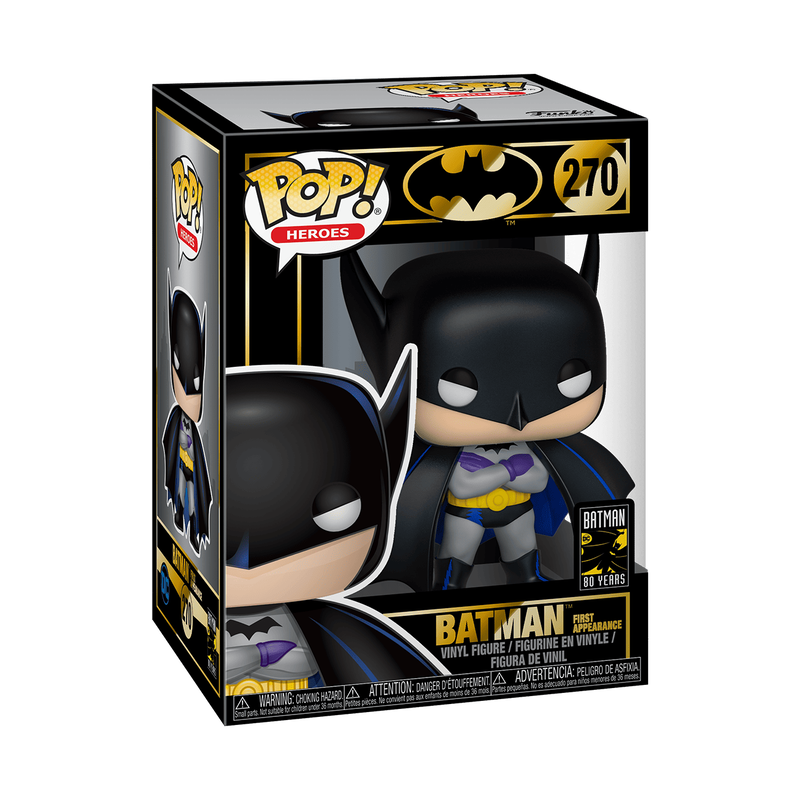 Funko Pop! Heroes: Batman 80th - Batman First Appearance #270