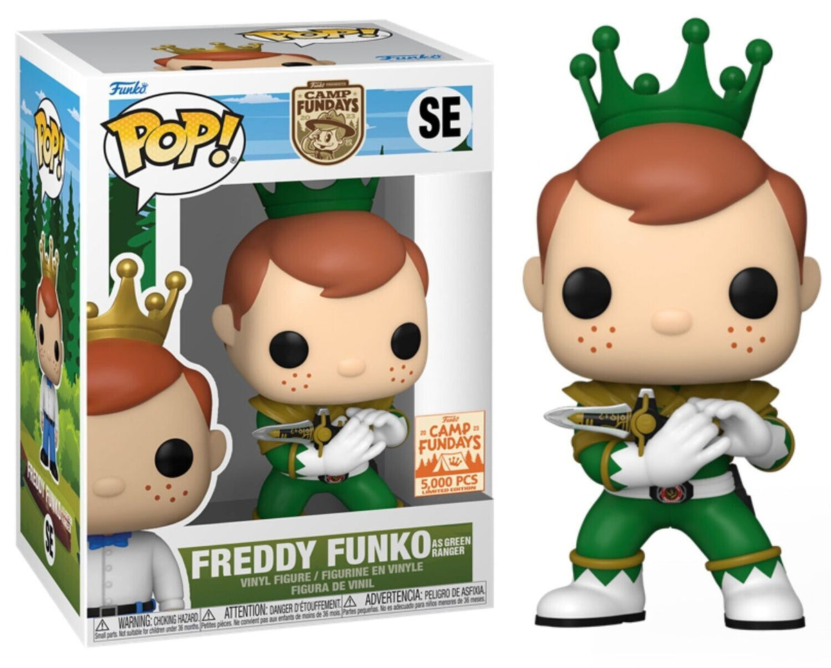 Funko Pop! Camp Fundays: Freddy Funko as Green Power Ranger (LE 5,000 PCS) #SE