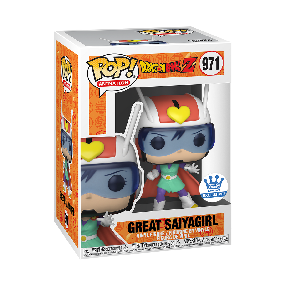 Funko Pop! Anime: Dragon Ball Z - Videl as Great Saiyagirl #971 [Funko Shop Exclusive]
