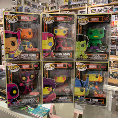 EM MARVEL/DC WEB ONLY LOT: BATMAN / FLASH / SUPERMAN / THE JOKER / AVENGERS / WANDAVISION / SPIDERMAN **WEB ONLY**
