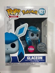 Funko Pop! Games glaceon Flocked hot Topic Exclusive Vinyl Figure (DRM230302)