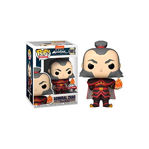 Funko POP! Animation: Avata R - Admiral Zhao With Fireball - Glow In The Dark - Avatar: The Last Airbender - Collectable Vinyl Figure For Display - Gift Idea - Official Merchandise - Anime Fans