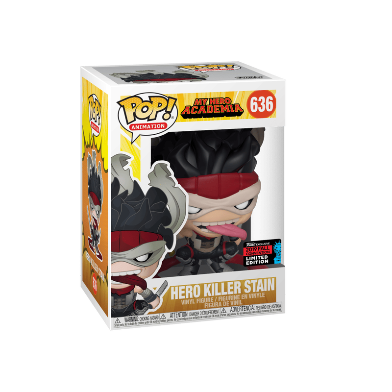 Funko Pop! Animation: My Hero Academia - Hero Killer Stain (2019 Fall Convention Exclusive) #636