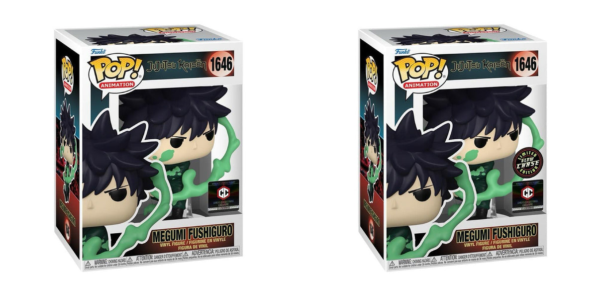 Funko Pop! Anime: Jujutsu Kaisen - Megumi Fushiguro (Grafitti x Battle Series) #1646 [Chalice Collectibles Exclusive]