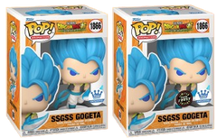 Funko Pop! Anime: Dragon Ball Super - SSGSS Gogeta / Super Saiyan God Vegeta / Broly [EXCLUSIVE]