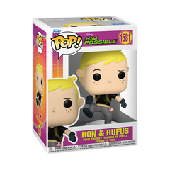 Funko Pop! Disney: Kim Possible: Ron & Rufus #1581