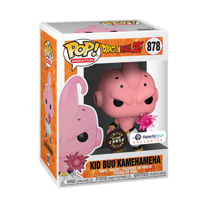 Funko Pop! Animation: Dragon Ball Z - Kid Buu Kamehameha (Glow in the Dark Chase Special Edition) #878