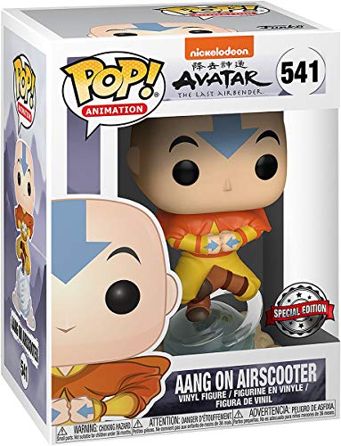 Funko Pop! Animation: Avatar the Last Airbender - Aang on Airscooter (Special Edition) #541