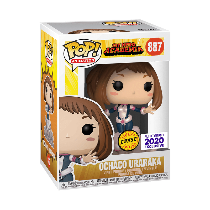 Funko Pop! Animation: My Hero Academia - Ochaco Uraraka (No Mask Chase Funimation 2020 Exclusive) #887 [Minor box damage]