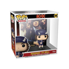 Funko POP! Albums: AC/DC - Logo - Highway To Hell - Collectable Vinyl Figure For Display - Gift Idea - Official Merchandise - Toys For Kids & Adults - Model Figure For Collectors