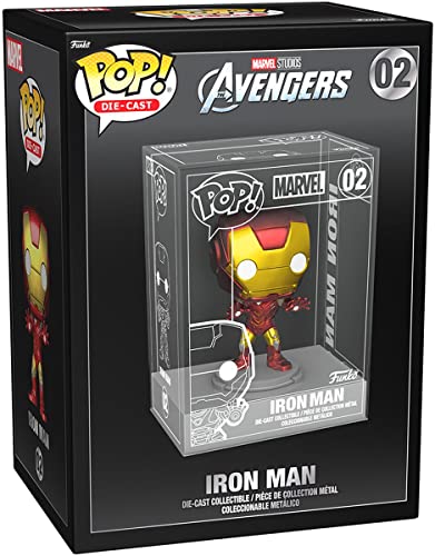 Funko Pop! Die-Cast: Marvel Studios The Avengers - Iron Man (Die-Cast Exclusive) #02