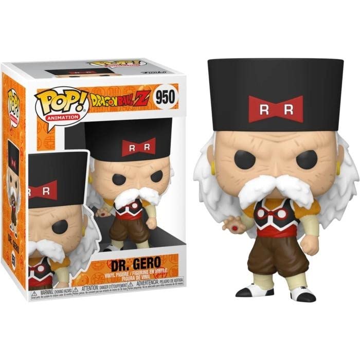 Funko POP! Animation: DBZ S9- Dr. Gero Dragon Ball Z Vinyl - Collectable Vinyl Figure For Display - Gift Idea - Official Merchandise - Toys For Kids & Adults - Anime Fans - Model Figure For Collectors