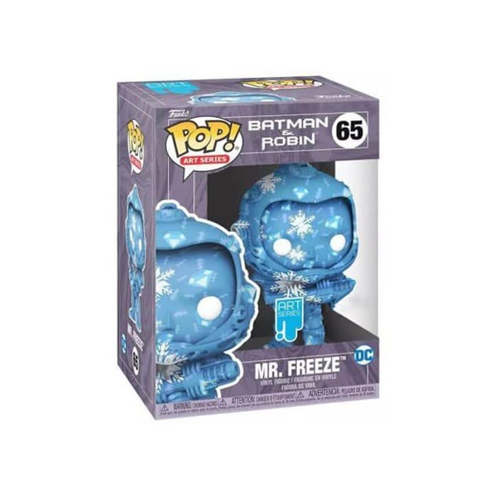 Funko Pop! Batman & Robin - Mr. Freeze with Protector (Art Series) #65