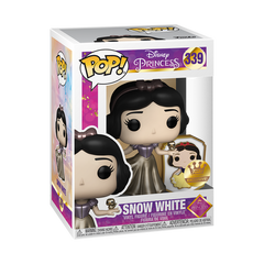 FUNKO POP! Disney Ultimate Princess Snow White & Pin #339 [FUNKO SHOP EXCLUSIVE]